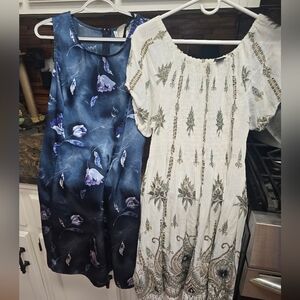 Bundle Of Two Dresses, Size Medium